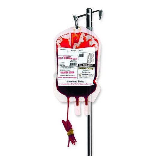 POCKETNURSE Demo Dose Simulated Blood Types 06-93-6000 1 Each - MDL-PKI6936000