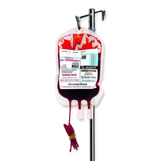 POCKETNURSE Demo Dose Simulated Blood Types 06-93-6001 1 Each - MDL-PKI6936001