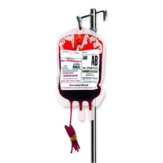 POCKETNURSE Demo Dose Simulated Blood Types 06-93-6004 1 Each - MDL-PKI6936004
