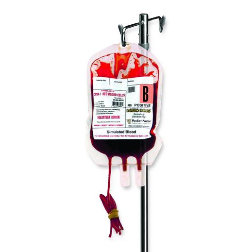 POCKETNURSE Demo Dose Simulated Blood Types 06-93-6006 1 Each - MDL-PKI6936006