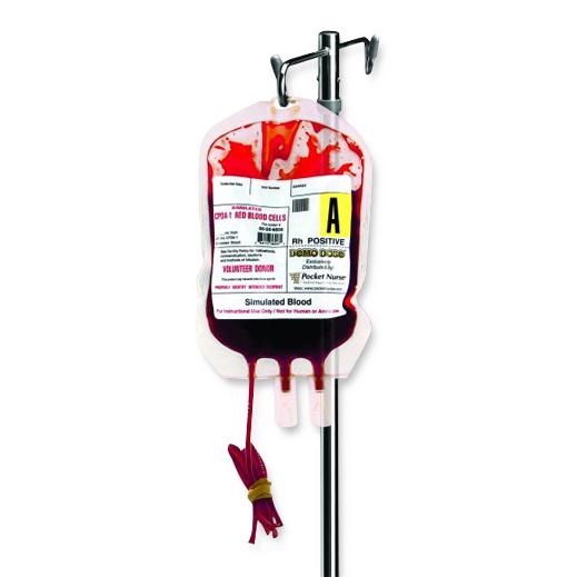 POCKETNURSE Demo Dose Simulated Blood Types 06-93-6007 1 Each - MDL-PKI6936007