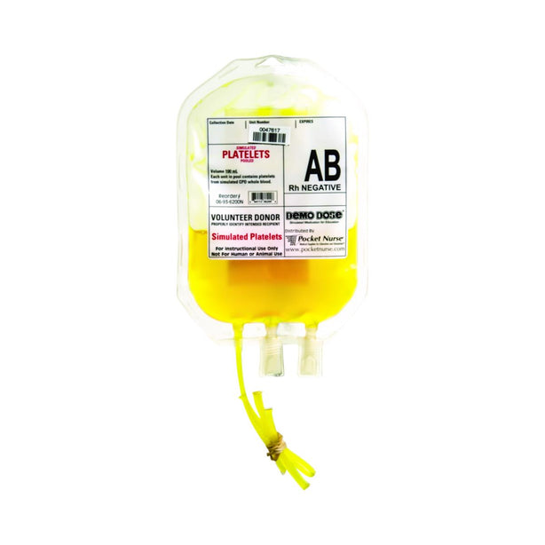 Pocketnurse Demo Dose Simulated Blood Platelets 06-93-6200 1.0 Each-MDL-PKI6936200