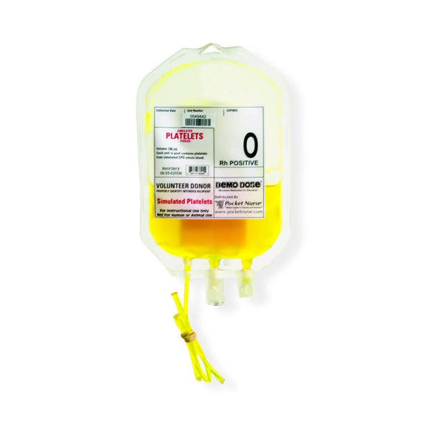Pocketnurse Demo Dose Simulated Blood Platelets 06-93-6205 1.0 Each-MDL-PKI6936205