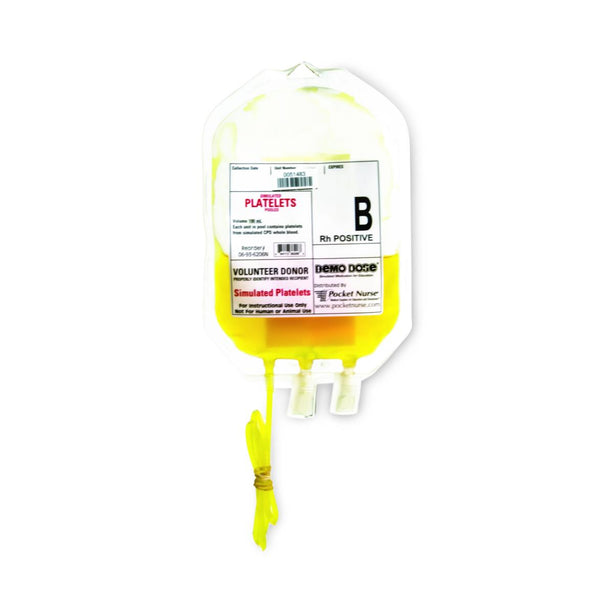 Pocketnurse Demo Dose Simulated Blood Platelets 06-93-6206 1.0 Each-MDL-PKI6936206