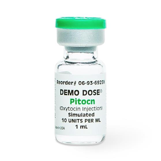 Pocketnurse Demo Dose Pitocn Oxytocin Injection 06-93-6925 - 1.0 Each - MDL-PKI6936925