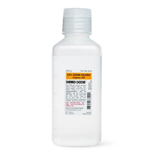 Pocketnurse Demo Dose Sodium Chloride 06-93-7122 1.0 Each-MDL-PKI6937122