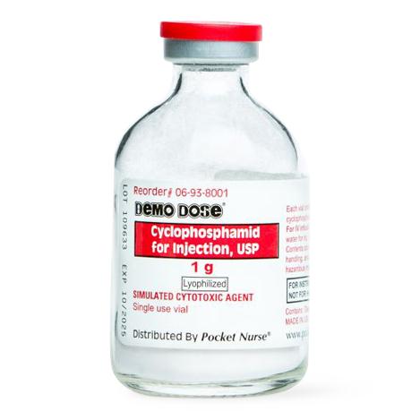 Pocketnurse Demo Dose Cyclophosphamid Cytoxn 06-93-8001 1.0 Each-MDL-PKI6938001