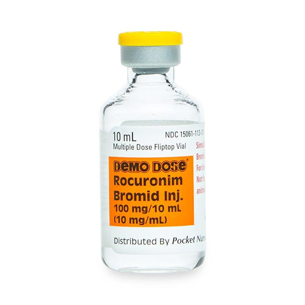 Pocketnurse Demo Dose Rocuronim Bromid (Zemurn) 06-93-8103 - 1.0 Each - MDL-PKI6938103