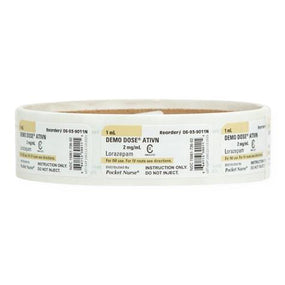 Pocketnurse Demo Dose LORazepm (Ativn) 06-93-9011 1.0 Each-MDL-PKI6939011