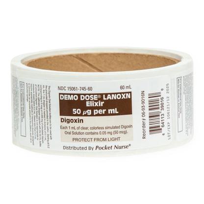 Demo Dose Lanoxn Elixr (Digoxn) - 06-93-9016 - 1 Each - MDL-PKI6939016