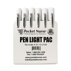 Pocketnurse Pocket Nurse Disposable Penlights 02-73-2106-WH - 1.0 Each