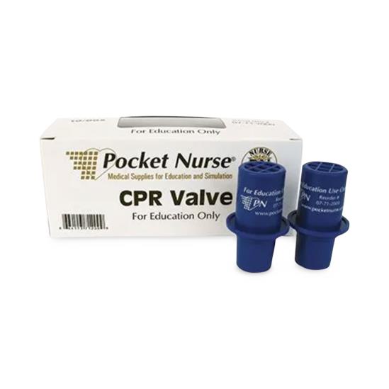 Pocketnurse CPR Valves with Filter 07-71-2000 - 10.0 Each