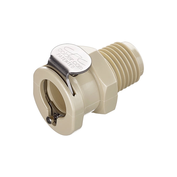 PLC12 Connector, Body, Non-Valved, Threaded - 1/4 inch NPT - PLC1000412