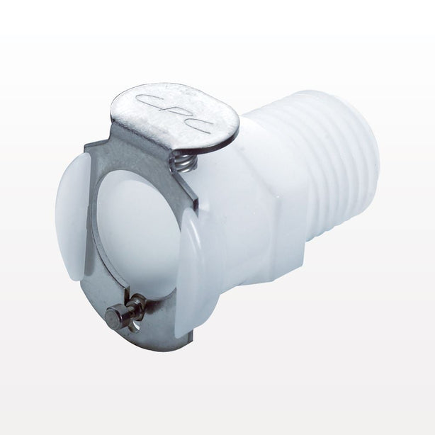 PLC Connector, Body, Non-Valved, Threaded - 3/8 inch NPT - PLC10006