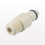 PLC12 Connector, Insert, Non-Valved, Threaded - 1/4 inch NPT - PLC2400412