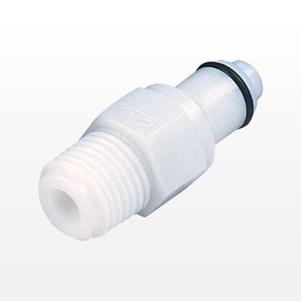 PLC Connector, Insert, Non-Valved, Threaded - 3/8 inch NPT - PLC24006