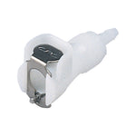 PMC Connector, Body, Non-Valved, Barbed - Fits 1/4 inch ID Tubing (0.25 inch, 6.35 mm) - PMC1704
