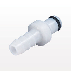 PMC Connector, Insert, Non-Valved, Barbed - Fits 3/16 inch ID Tubing (0.188 inch, 4.76 mm) - PMC2203