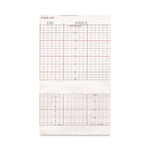 Print Media Fanfold Fan-Fold Chart Paper, 152" x 90" x 150", Red - 3845789 - 1 Each