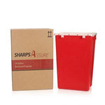 Post Medical w/Retrieval Program by Sharps Container Kit, 1 x 18 gal. Container, with 5 x 5 qt. Containers - PMEPMSA18GU
