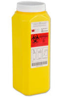 Post Medical Inc Leak Tight Sharps Containers by Post Medical WD-200-Y - 12.0 Each