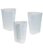 Inteplast Group Ltd Triangular Graduated Containers H972-01 - 200.0 Each
