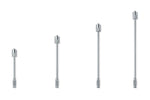 Premier Co Stainless Steel Stainless-Steel Reusable Adapter Needle, 4" - PMU1032454