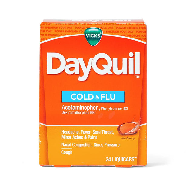 Procter & Gamble Vicks DayQuil Cold and Fluid LiquiCaps 10323900014432 - 576.0 Each