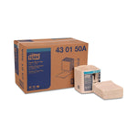 Essity Professional Hygiene Tork 430150A Paper Wiper Plus, 1/4 Fold, 1-Ply, White, 12.5" W x 13.0" H - 430150A - 1080 Each
