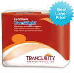 PRINCIPLE BUSINESS ENTERPRISES Tranquility Premium Overnight Disposable Underwear 2117 56 Each - MDL-PPB2117