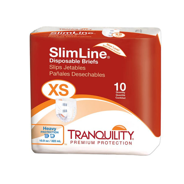 Principle Business Enterprises Tranquility Slimline Disposable Adult Briefs 2166 - 100.0 Each