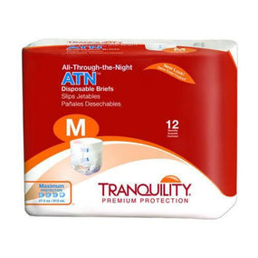 Principle Business Enterprises Tranquility ATN Adult Incontinence Briefs 2185 - 96.0 Each - MDL-PPB2185