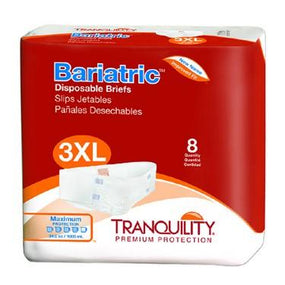 Principle Business Enterprises Tranquility Bariatric Disposable Briefs 2190 - 32.0 Each - MDL-PPB2190
