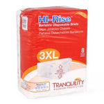 PRINCIPLE BUSINESS ENTERPRISES Tranquility Hi-Rise Bariatric Adult Brief 2192 32 Each-MDL-PPB2192
