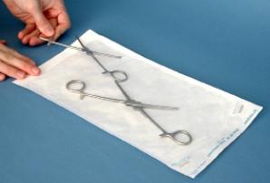 Propper Chex-All II Sterilization Pouches, Heat Seal, 3.5" x 24" - 02402800 - 500 Each