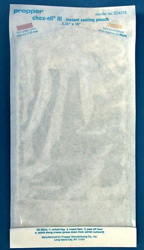 Chex-All III Instant Sealing Pouches - 02431300 - 1000 Each - MDL-PPR02431300