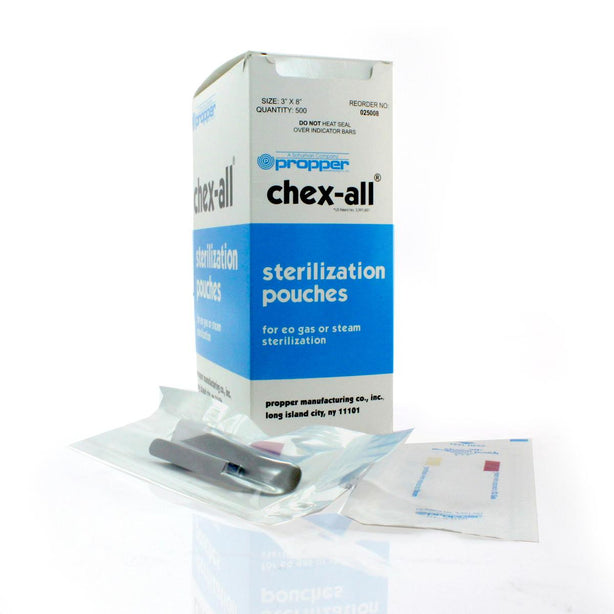 Propper Mfg Heat-Sealable Chex-All Pouches 02501200 - 1000.0 Each