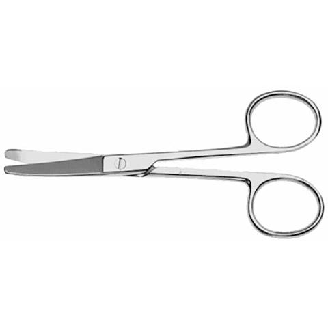 Precision Medical Devices Inc PMD Blunt Tip Curved Operating Scissors M9103-0314 1.0 Each-MDL-PQDM91030314