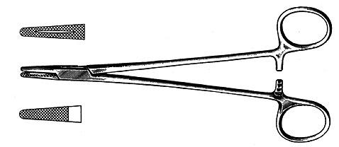 PRECISION MEDICAL DEVICES INC Mayo-Hegar Tungsten Carbide Needle Holders S1329-1113 1 Each-MDL-PQDS13291113