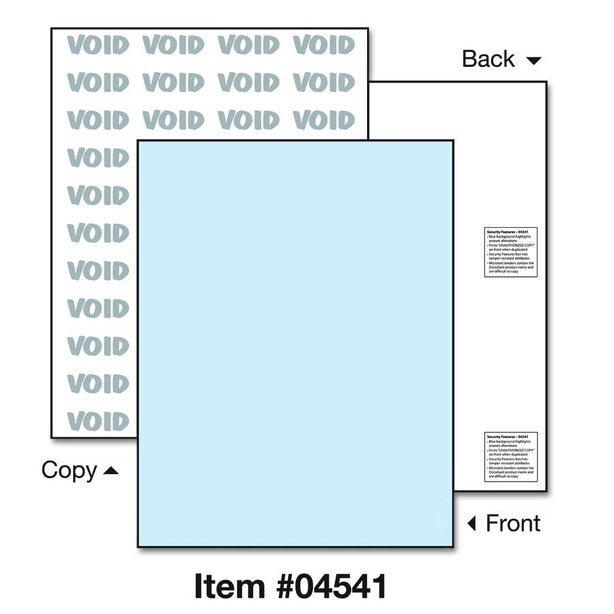 DocuGard Security Paper - 04541 - 500 Each - MDL-PRB04541