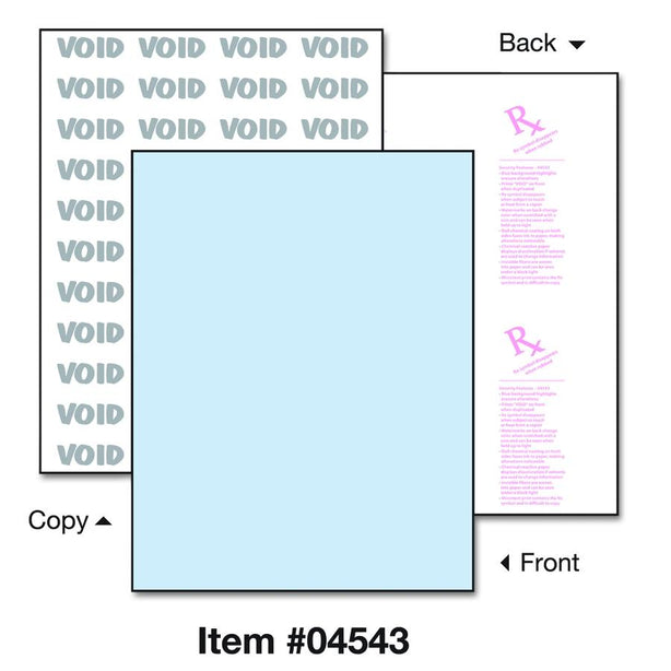 DocuGard Security Paper - 04543 - 500 Each - MDL-PRB04543