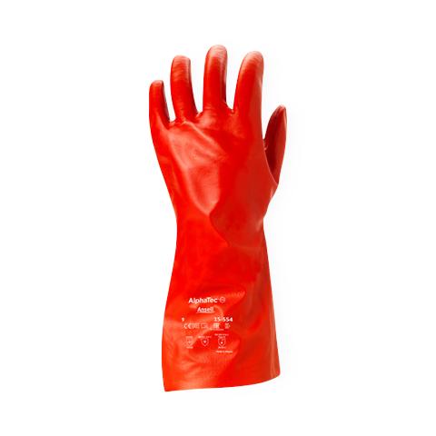 Ansell Healthcare Alphatec 15-554 Polyvinyl Alcohol-Coated Gloves 214306 - 12.0 Pair