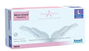 Ansell Healthcare Micro-Touch NitraFree Exam Gloves 6034512 100.0 Each