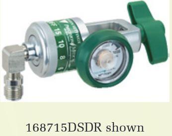 Precision Medical EasyDial Reg Oxygen Regulators / Components 168715DSDR - 1.0 Each - MDL-PRE168715DSD
