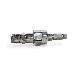 Precision Medical Schrader Respiratory Male Quick Connect for N20, 1/4 MNPT - 6403 - 1 Each