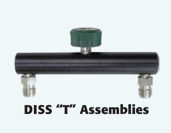 Precision Medical Precision Medical DISS "T" Assemblies with Check Valves 7111 - 1.0 Each - MDL-PRE7111