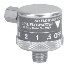 Precision Medical Precision Medical Flow Meter Dials 7MFA1001TC - 1.0 Each - MDL-PRE7MFA1001T