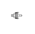 Precision Medical Suction Vacuum Regulator with Tubing Nipple Bottom Connection and Ohmeda Source Connection - PREPM3404