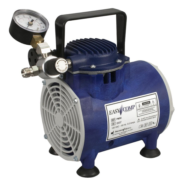 PM50 Easy Comp Aersol Compressor, 50 Psi, Large Volume Air Filters - Pressure - 1 Each