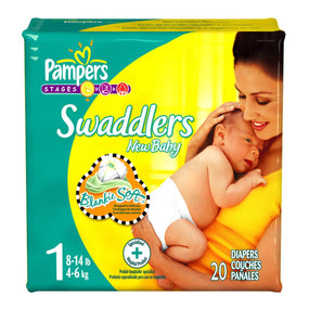 Procter & Gamble Pampers Swaddlers Diapers 10037000067297 - 20.0 Each